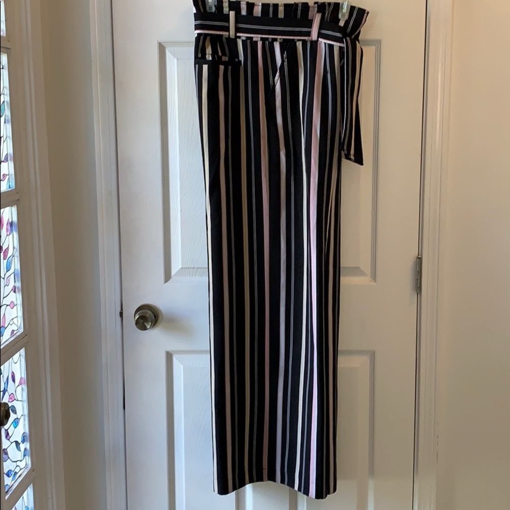 New York & Co. Paperbag Waist Palazzo Pants